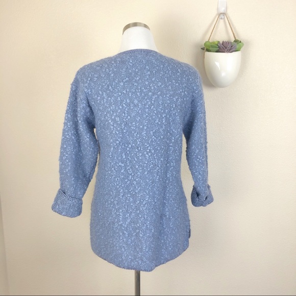 ✖️SOLD✖️Vintage 80’s Chunky Knit Wool Angora Blend Sweater - Picture 3 of 8